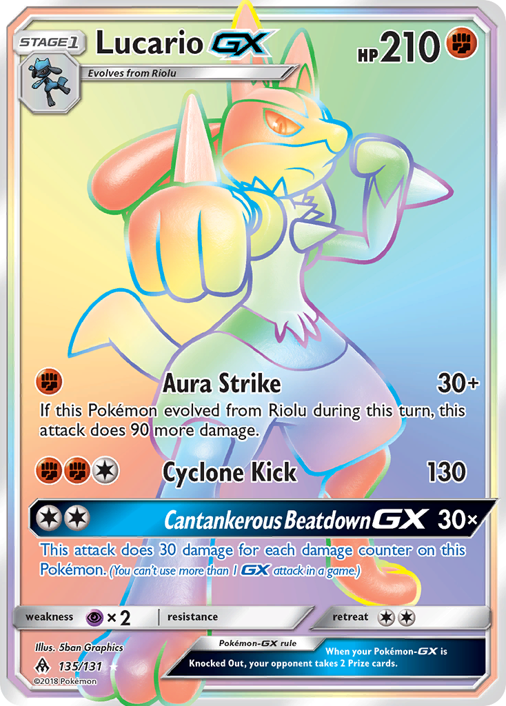 Lucario-GX 135 / 131