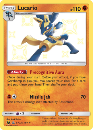 Lucario SV22 / 68