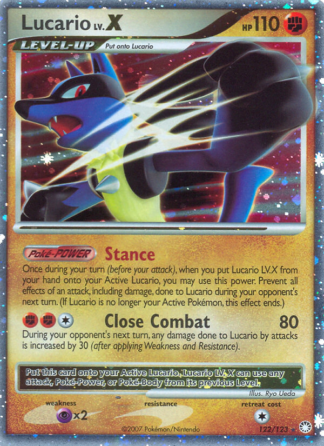 Lucario LV.X 122 / 123