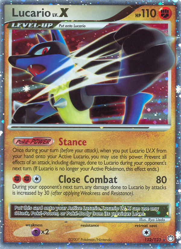 Lucario LV.X 122 / 123