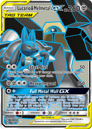 Lucario & Melmetal-GX 203 / 214