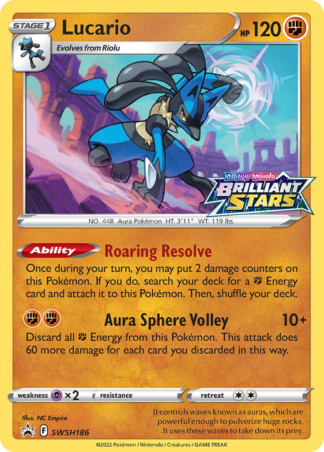 Lucario SWSH186 / 307