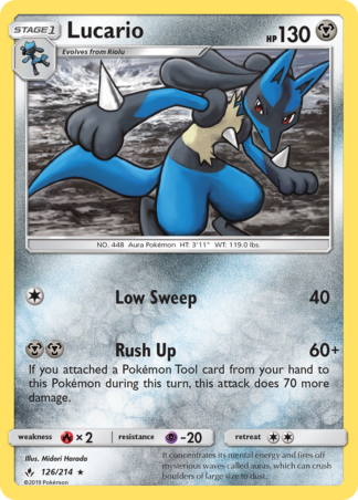 Lucario 126 / 214