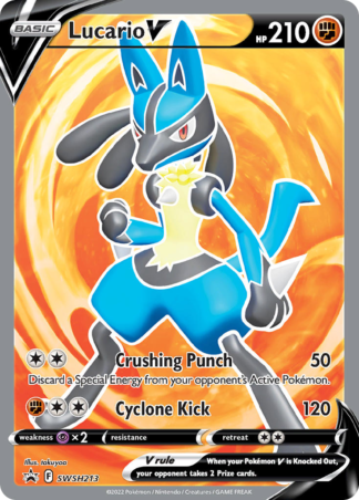 Lucario V SWSH213 / 307
