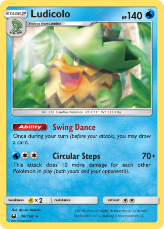 Ludicolo 38 / 168