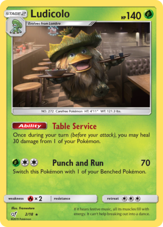 Ludicolo 2 / 18
