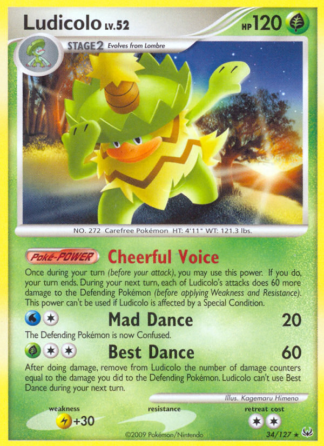 Ludicolo 34 / 127