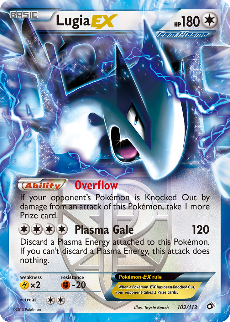 Lugia-EX 102 / 113