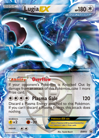 Lugia-EX BW83 / 101
