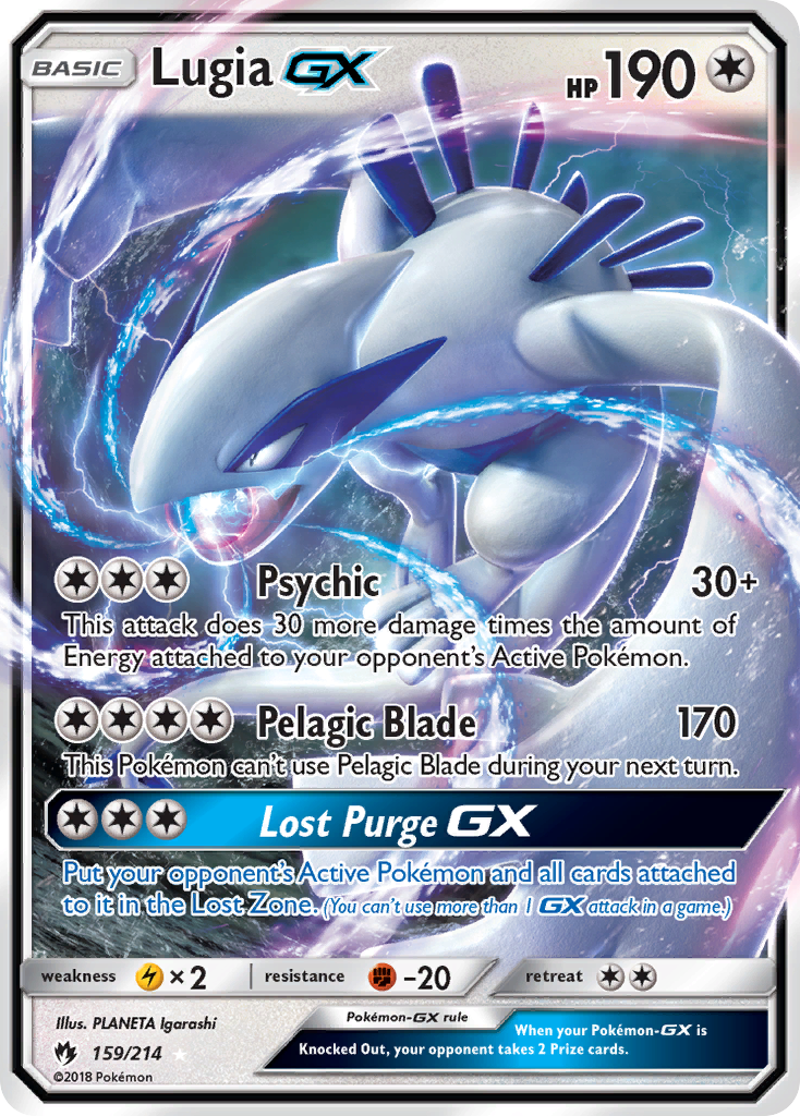 Lugia-GX 159 / 214