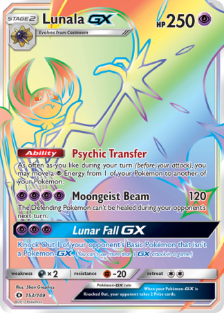 Lunala-GX 153 / 149