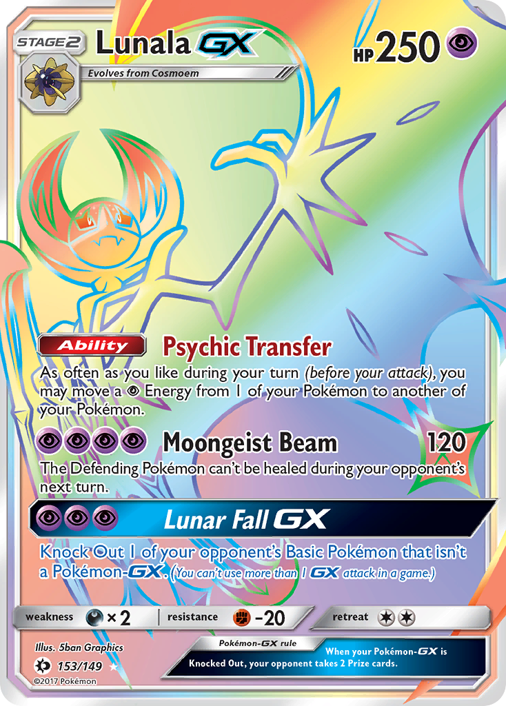 Lunala-GX 153 / 149