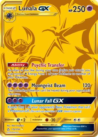 Lunala-GX 172 / 156