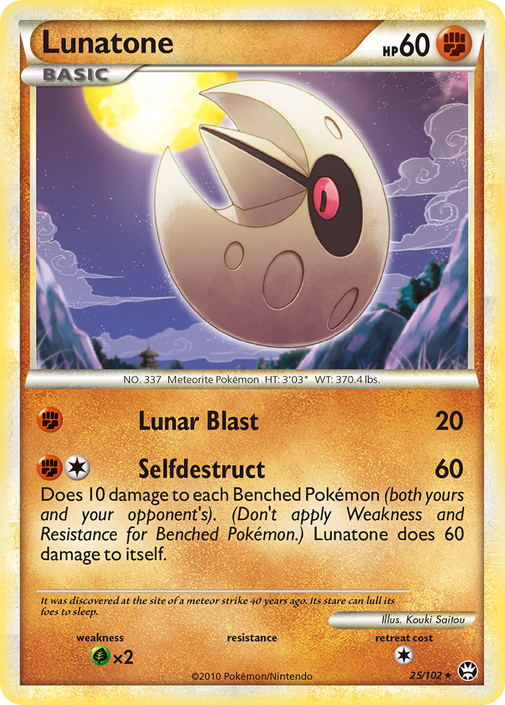 Lunatone 25 / 102