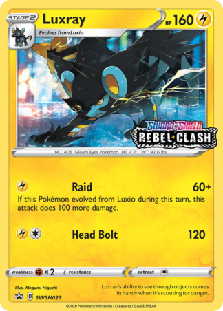 Luxray SWSH023 / 307