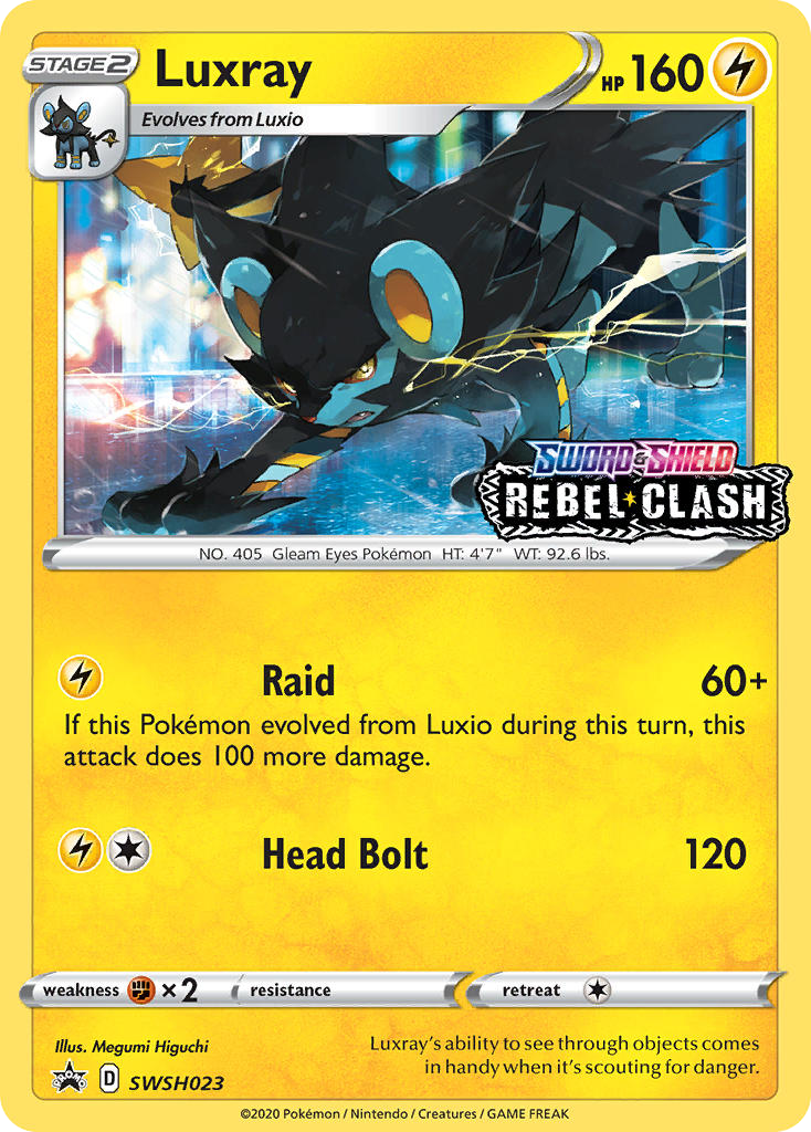 Luxray SWSH023 / 307