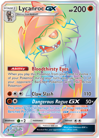 Lycanroc-GX 156 / 145