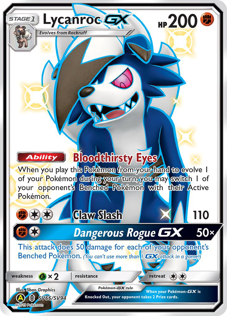 Lycanroc-GX SV66 / 68
