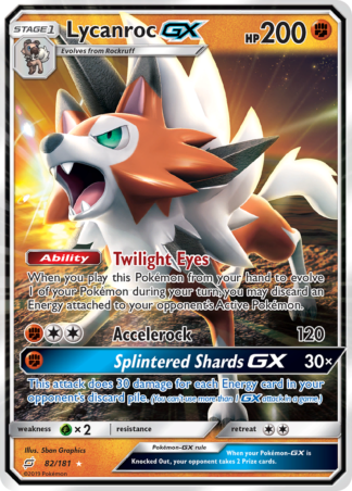 Lycanroc-GX 82 / 181