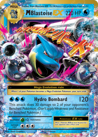 M Blastoise-EX 22 / 108