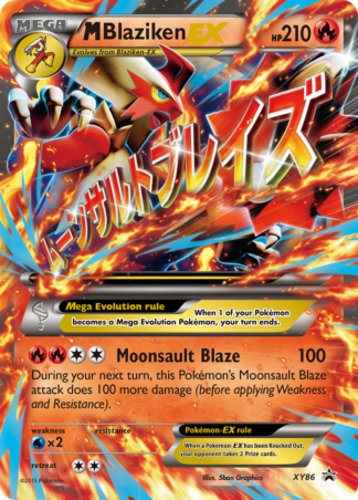 M Blaziken-EX XY86 / 211