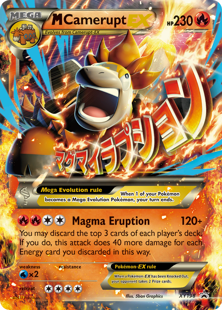 M Camerupt-EX XY198 / 211