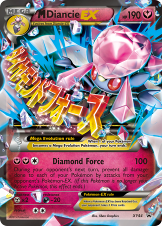 M Diancie-EX XY44 / 211