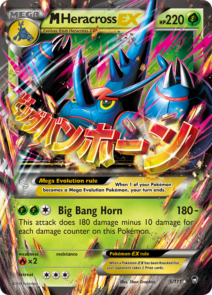 M Heracross-EX 5 / 111