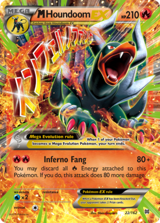 M Houndoom-EX 22 / 162