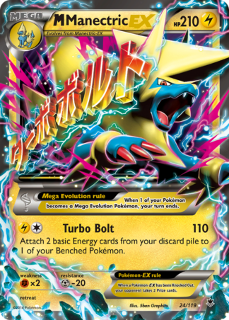 M Manectric-EX 24 / 119