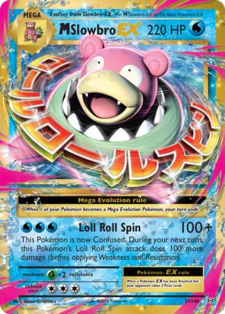 M Slowbro-EX 27 / 108