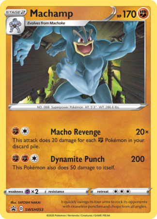 Machamp SWSH053 / 307