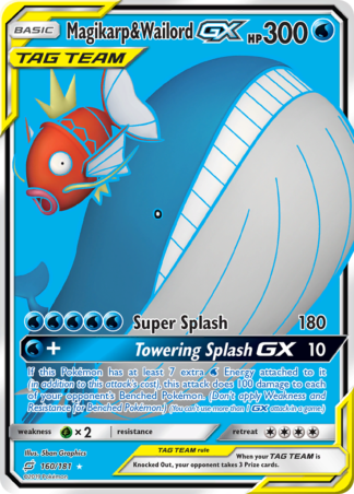 Magikarp & Wailord-GX 160 / 181