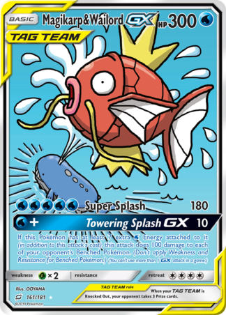 Magikarp & Wailord-GX 161 / 181