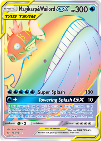Magikarp & Wailord-GX 183 / 181