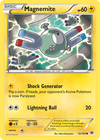 Magnemite 52 / 162
