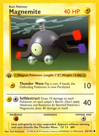 Magnemite 53 / 102