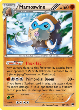 Mamoswine 82 / 162