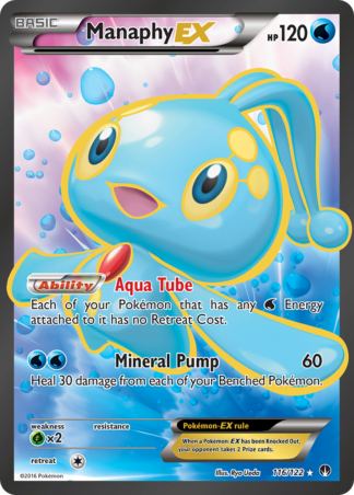 Manaphy-EX 116 / 122