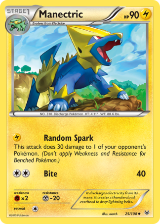 Manectric 25 / 108