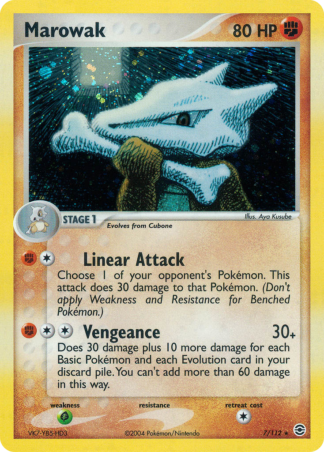 Marowak 7 / 112