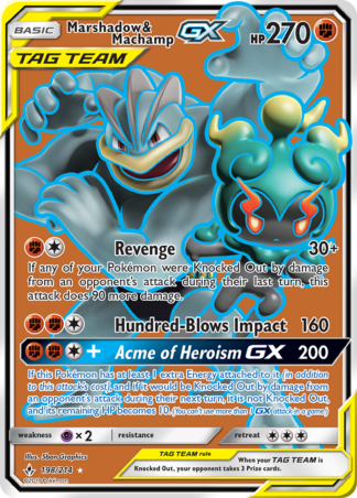 Marshadow & Machamp-GX 198 / 214