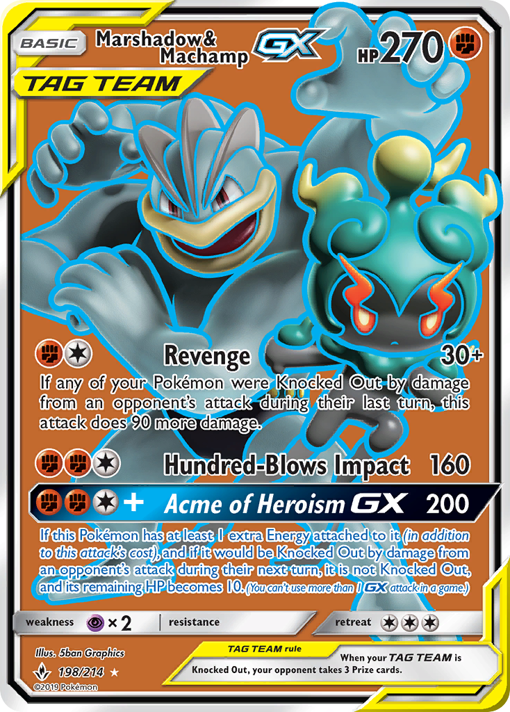 Marshadow & Machamp-GX 198 / 214