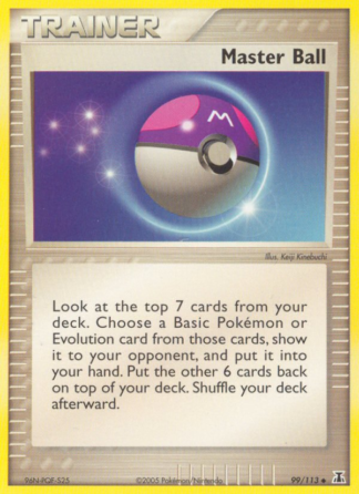 Master Ball 99 / 113