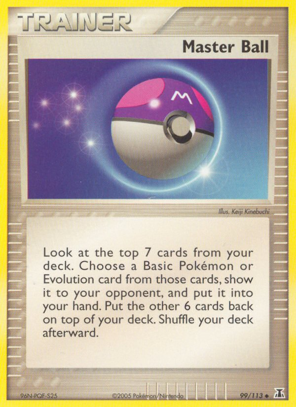 Master Ball 99 / 113