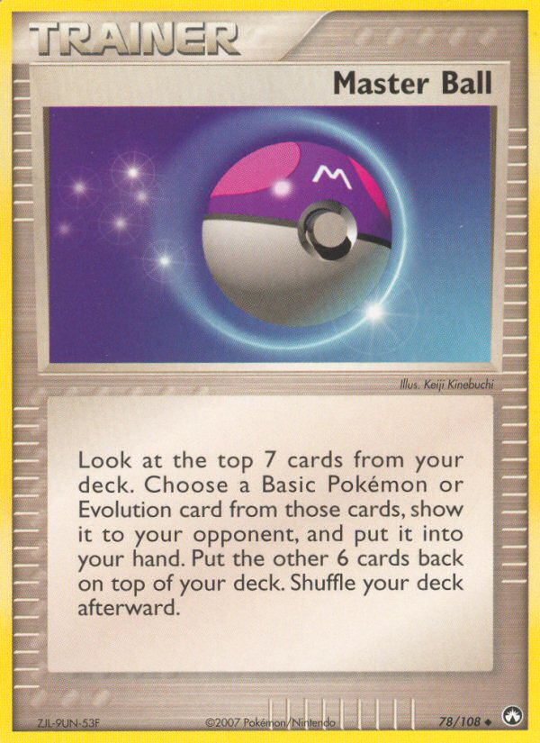 Master Ball 78 / 108