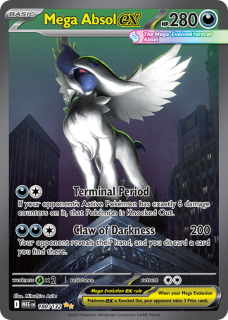 Mega Absol ex 180 / 132