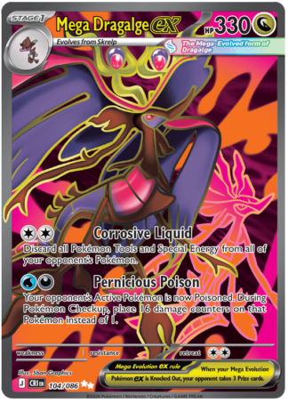 Mega Dragalge ex 104 / 86
