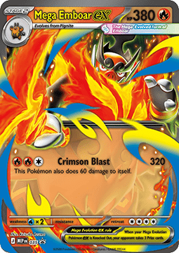 Mega Emboar ex 35