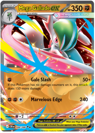 Mega Gallade ex 48 / 86